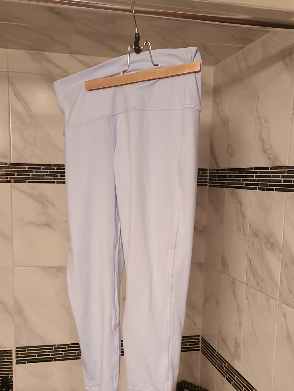lululemon athletica Pale Blue High-Rise Leggings Size 10 Short Length